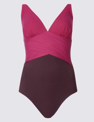 Swimsculpt&trade; Colour Block Swimsuit